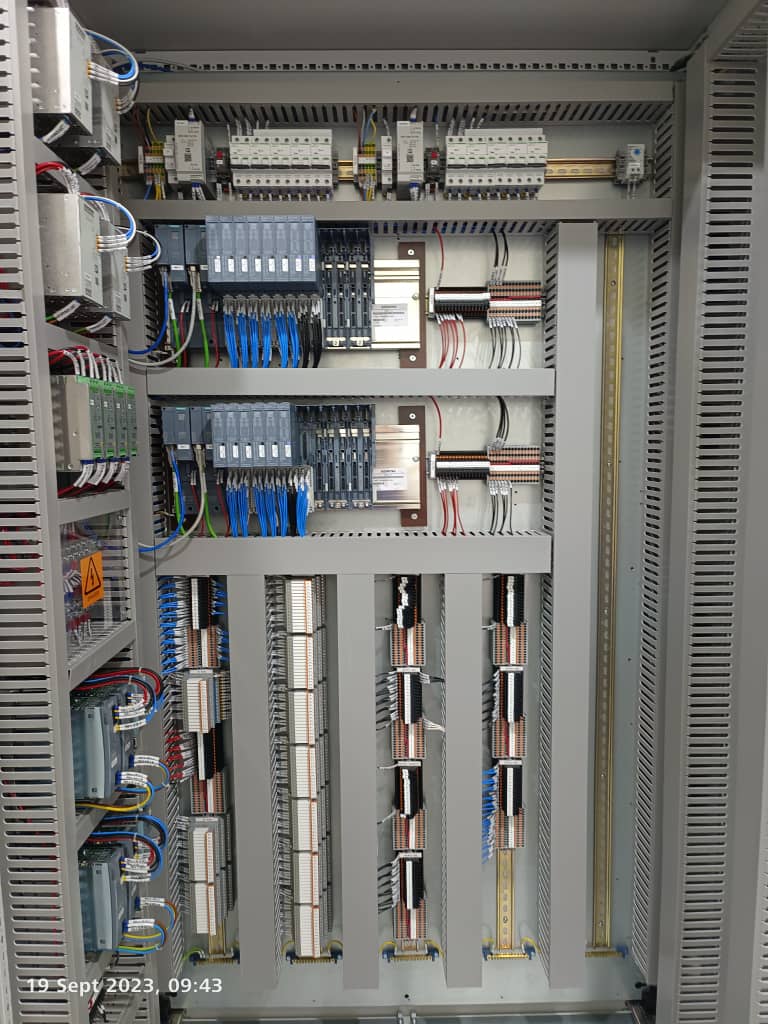 Siemens PLC control panel