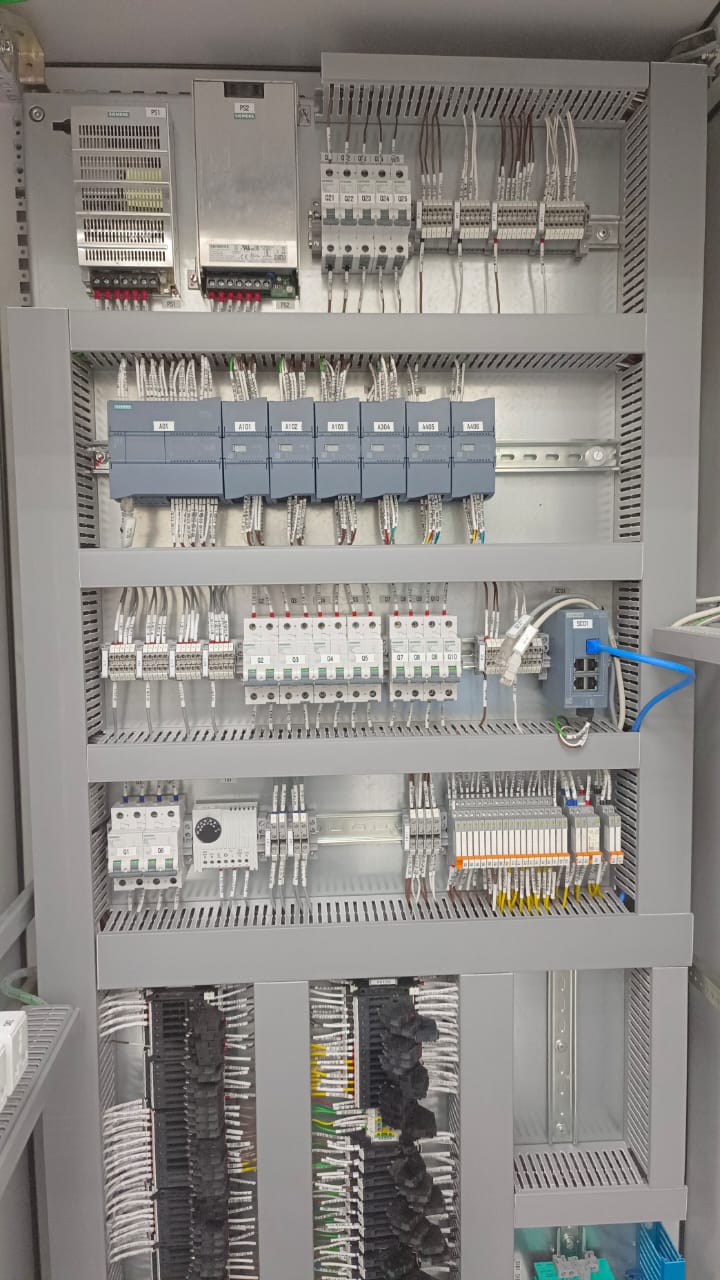 Siemens PLC control cabinet