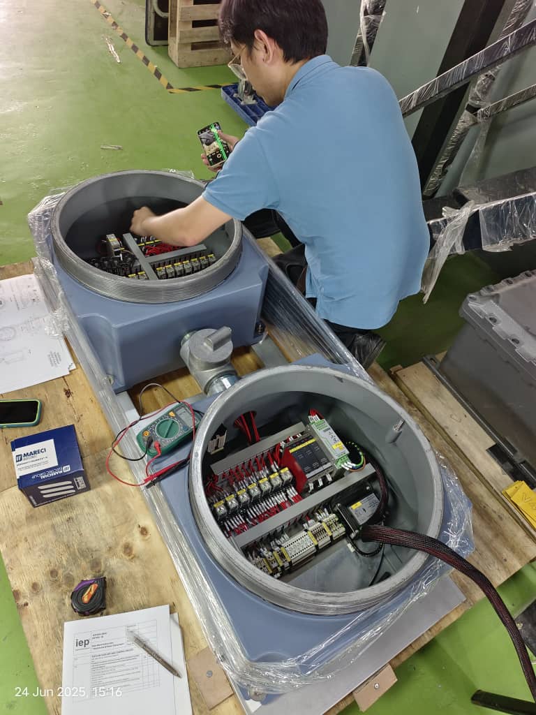 Automation system testing work
